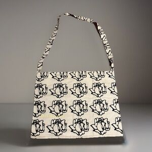 FREDA SALVADOR - Canvas Roses Tote [NWOT]